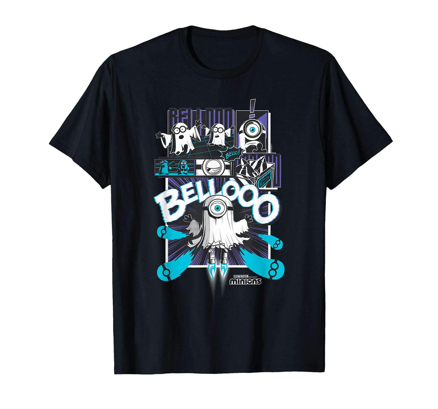 Minions Ghost Bello Halloween T-Shirt