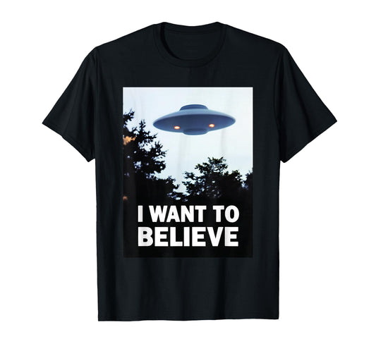 I Want To Believe Classic UFO UAP Photo Dream Encounter T-Shirt