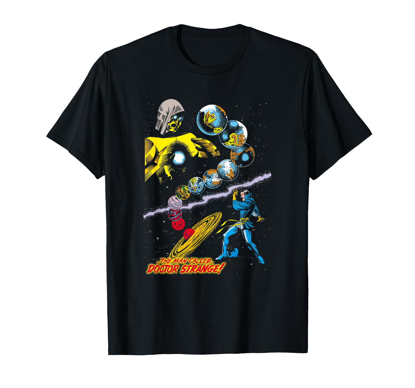 Marvel Comics Retro Doctor Strange Vintage Celestial Logo T-Shirt
