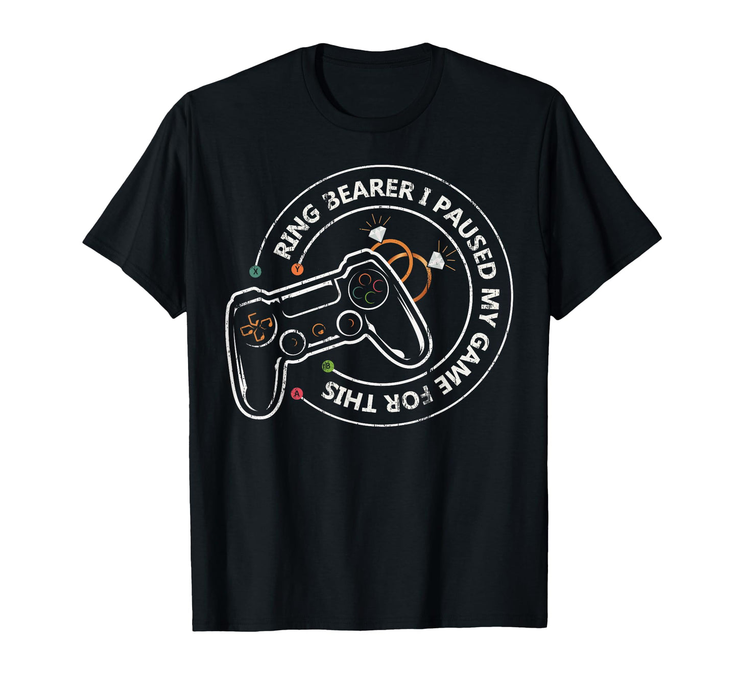 Ring Bearer I Paused My Game For This T-Shirt