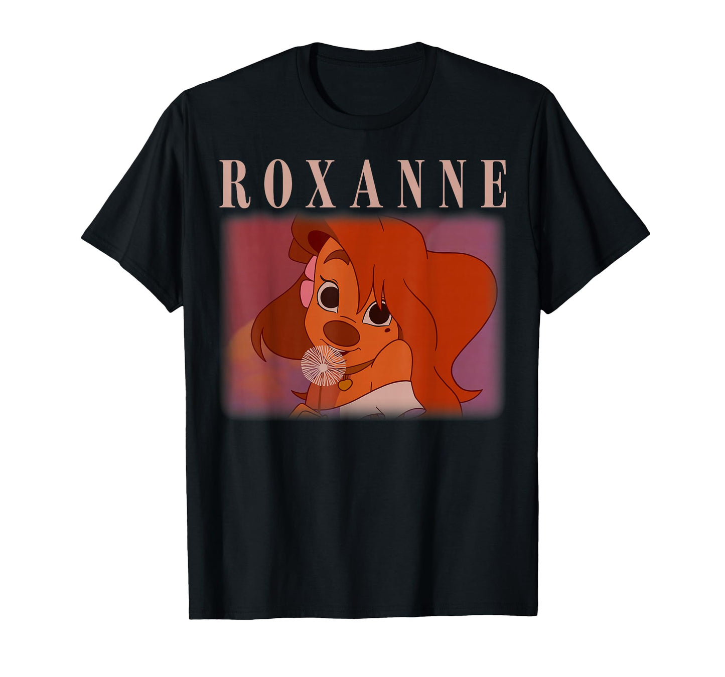 Disney A Goofy Movie Roxanne Vintage Valentine Portrait T-Shirt