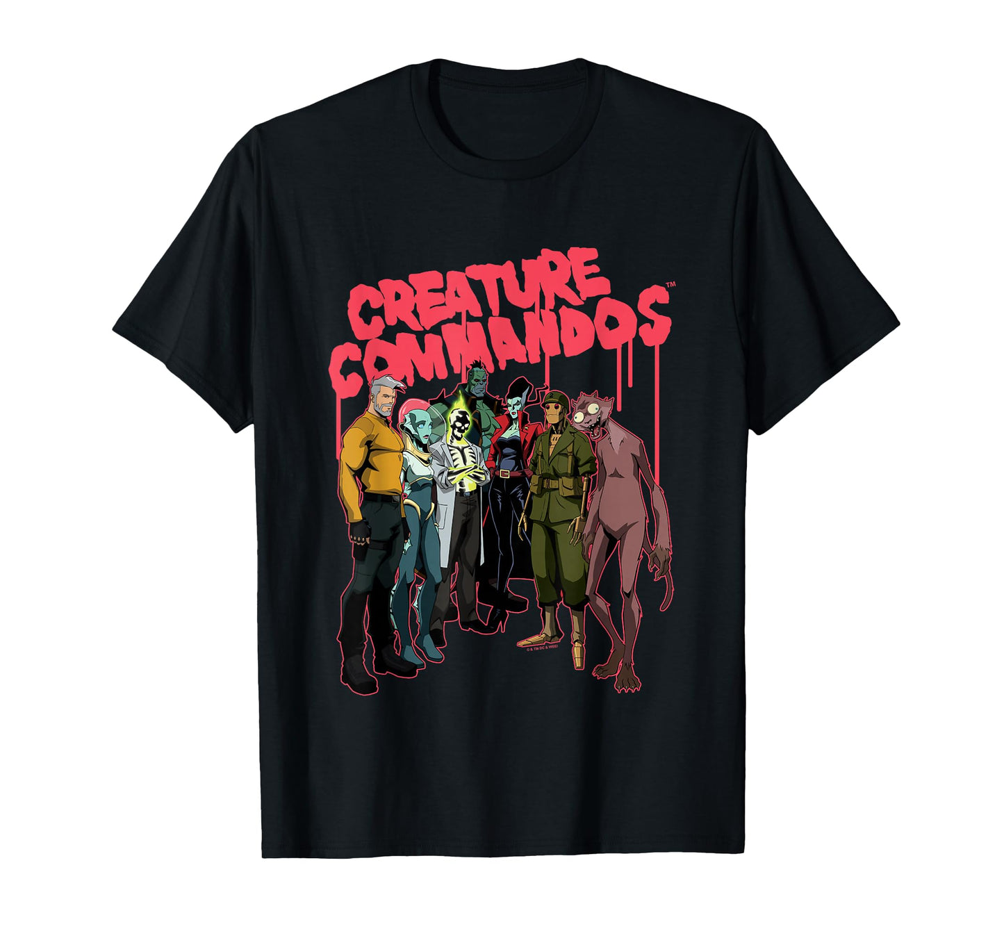 Creature Commandos Task Force M Group Shot T-Shirt