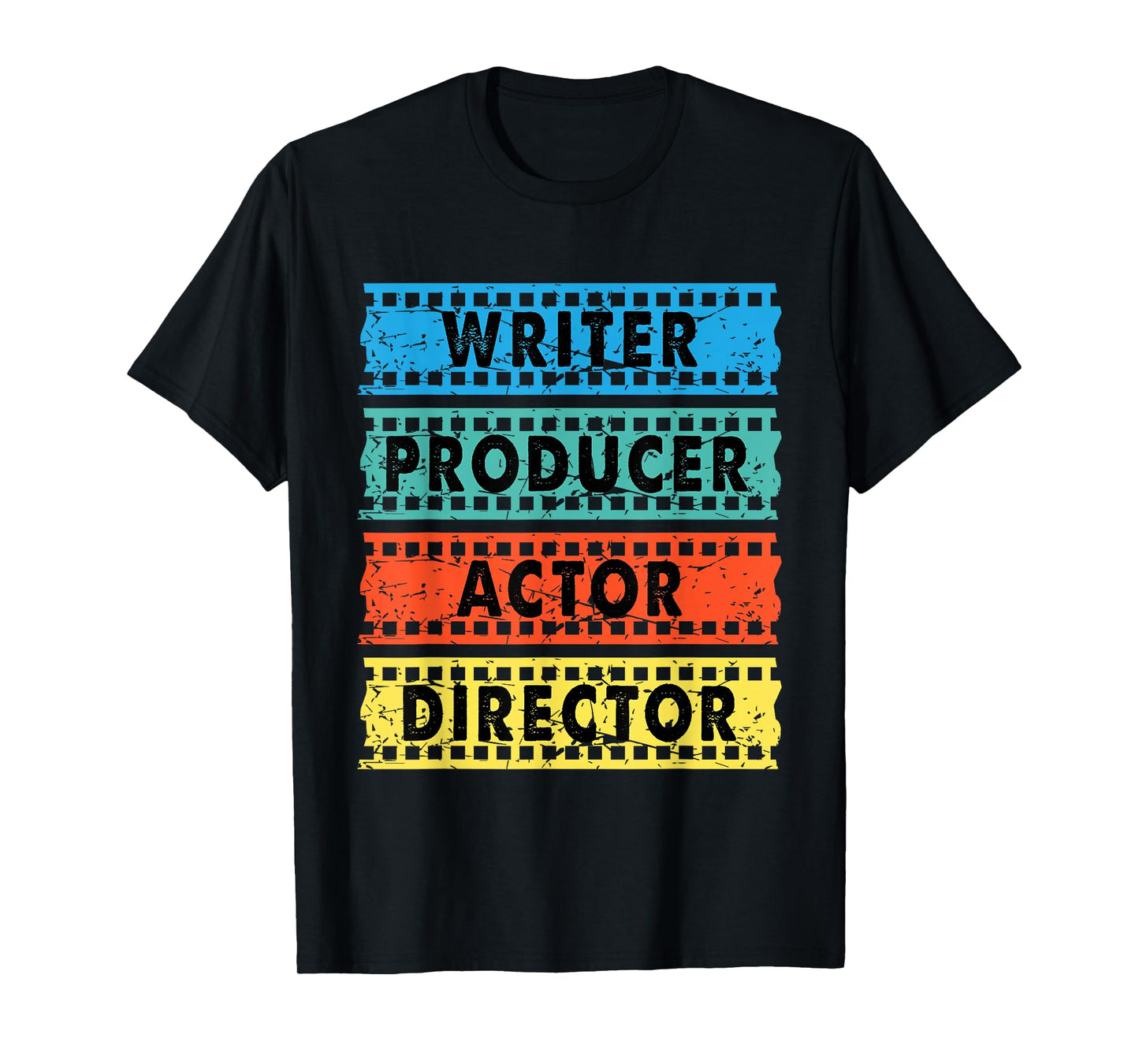 Writer Producer Actor Director - Movie Filmmaker Filmmaking T-Shirt Small