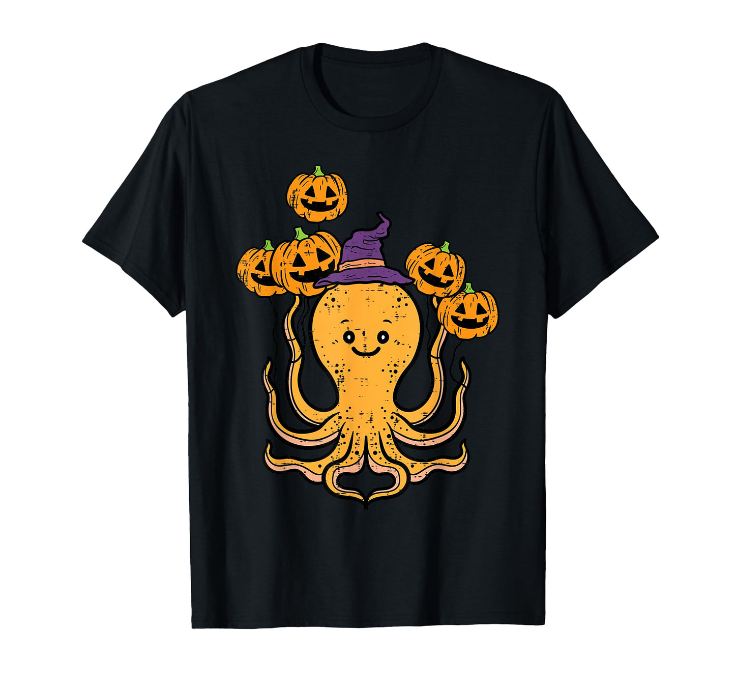 Halloween Octopus Fun Fall Costume Men Women Kids Boys Girls T-Shirt