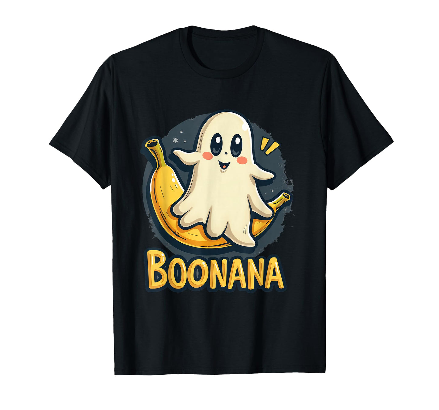 Boonana Halloween Cute Ghost Banana Fun Spooky Kawaii T-Shirt