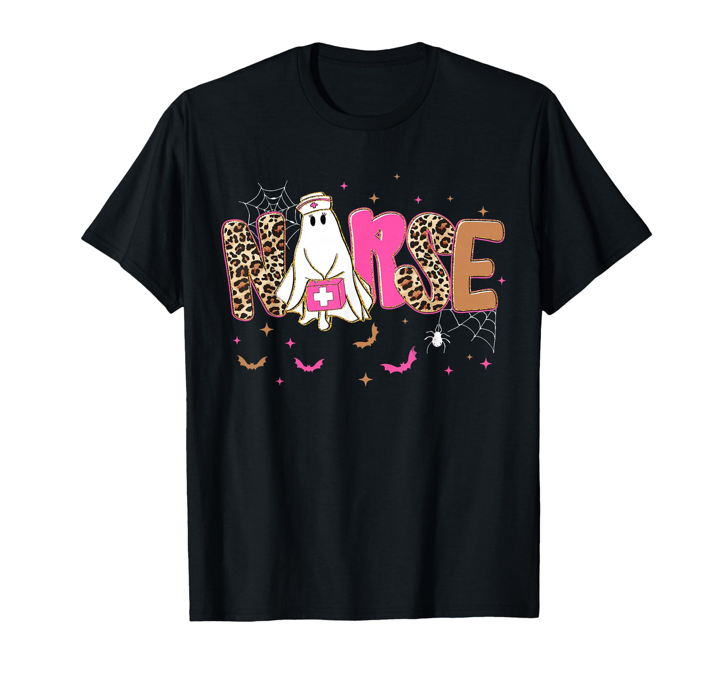 Registered Nurse Ghost Halloween Night Shift Nursing Student T-Shirt