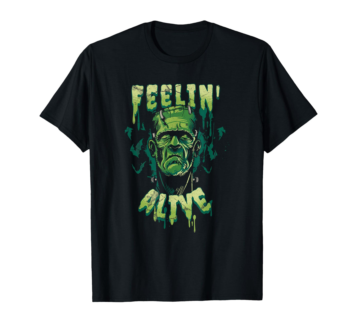 Frankenstein Monster Halloween Classic Horror Flick Costume T-Shirt