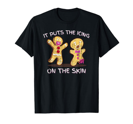 Silence of The Gingerbread Man Christmas Horror T-Shirt