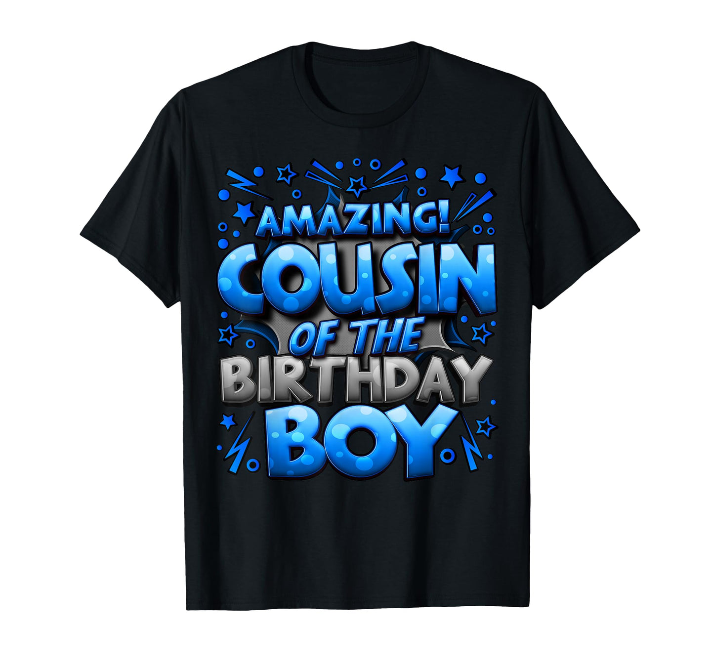 Cousin of the Birthday Boy Matching Family Cousin T-Shirt