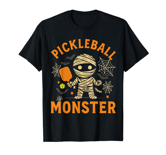 Pickleball Halloween Costume, Spooky Season Skeleton Paddle T-Shirt
