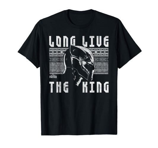 Marvel Black Panther Long Live Urban King Graphic T-Shirt T-Shirt