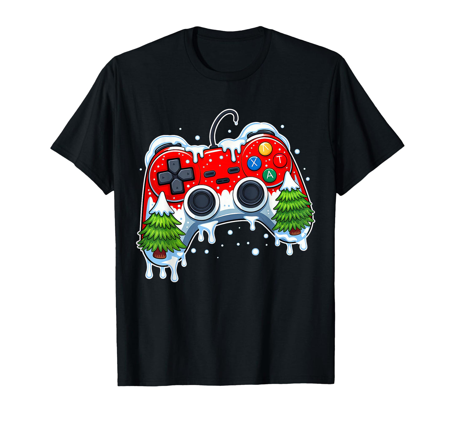 Video Game Gamer Christmas Gaming Xmas Men Boys Youth Kids T-Shirt