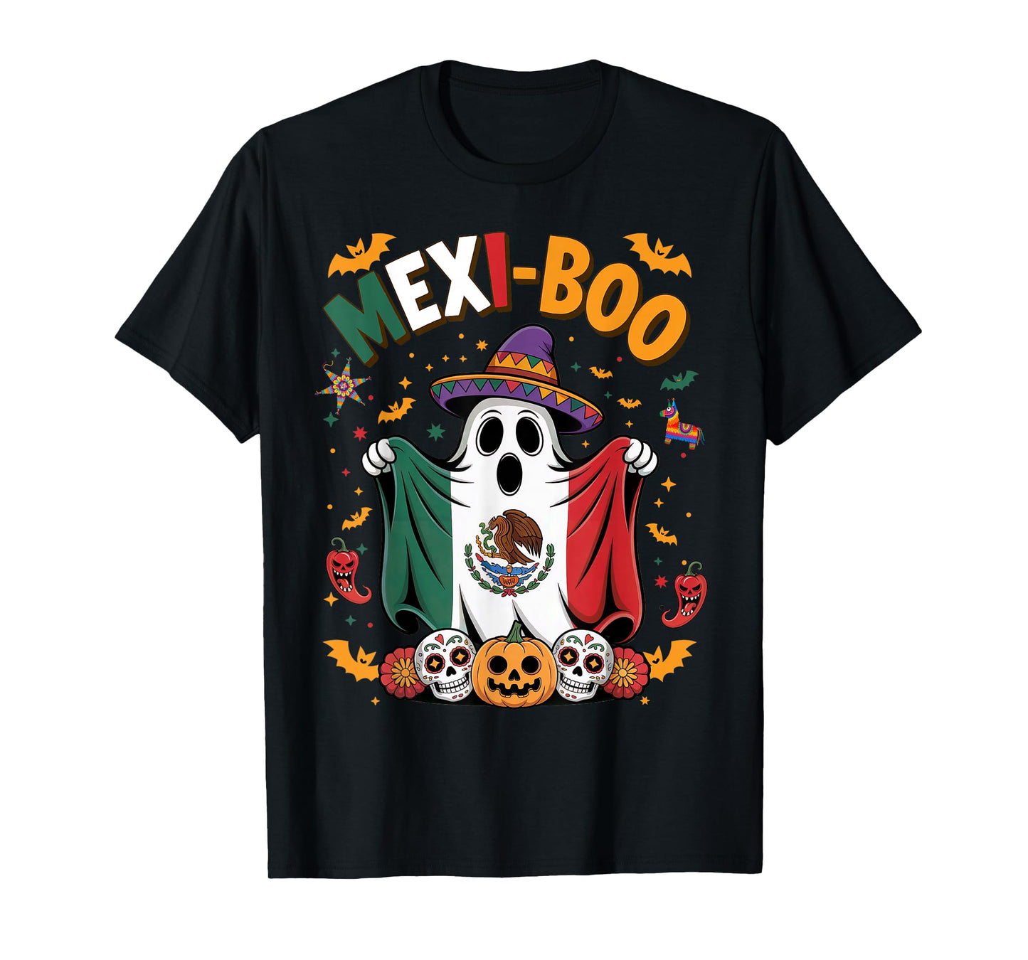 Mexican Halloween Costume Ideas for Men & Halloween Mexicano T-Shirt