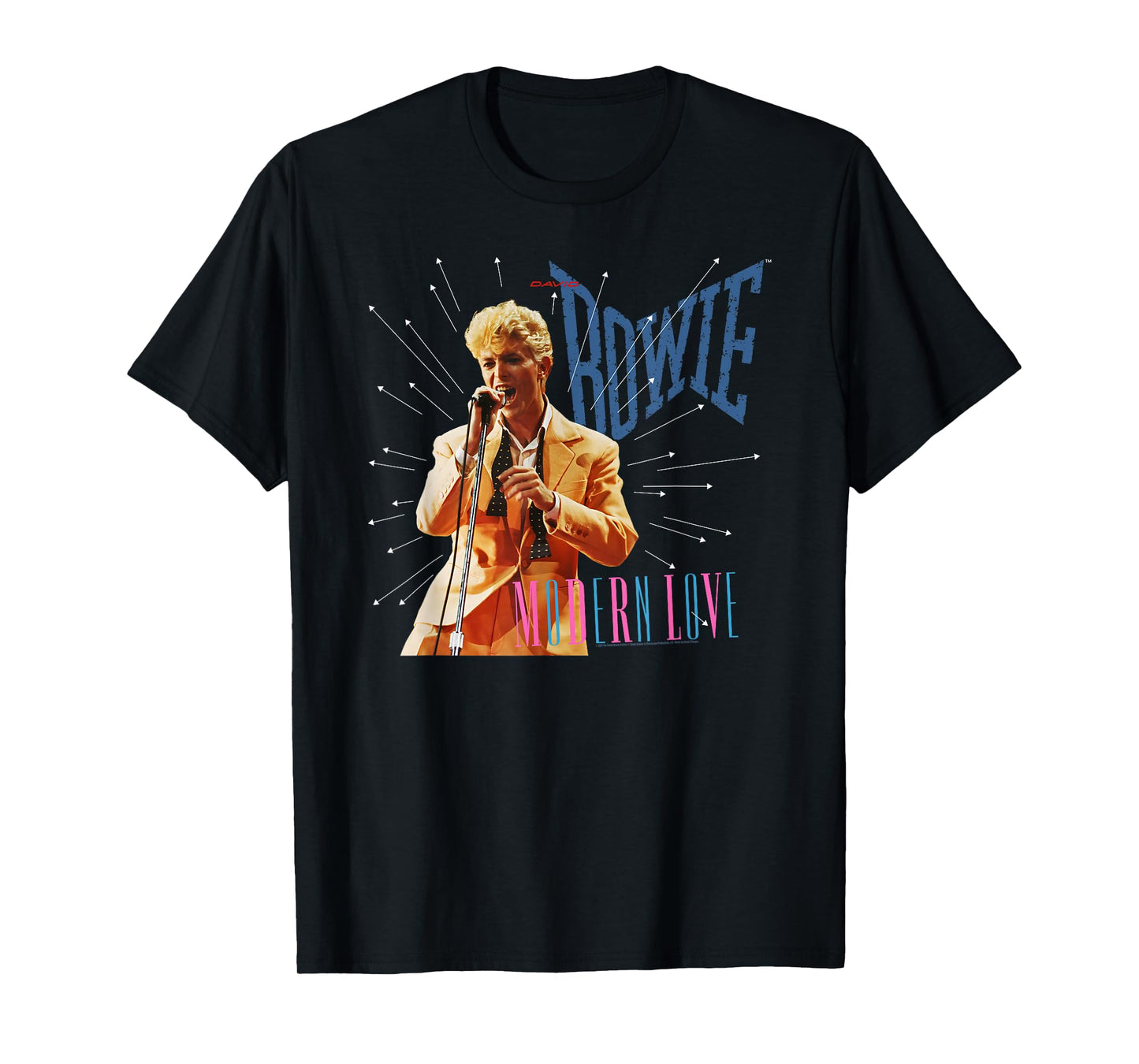 David Bowie Modern Love Photo by Denis O’Regan T-Shirt