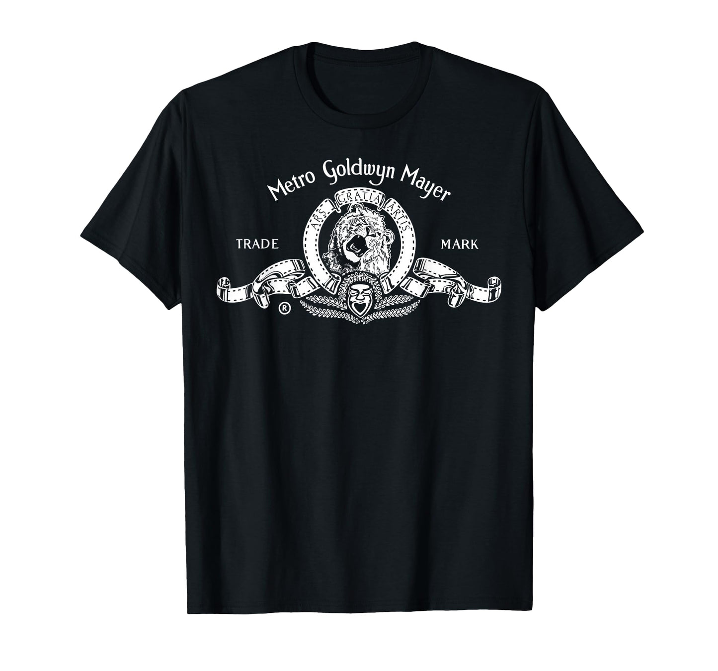 MGM Classic Lion White Logo T-Shirt