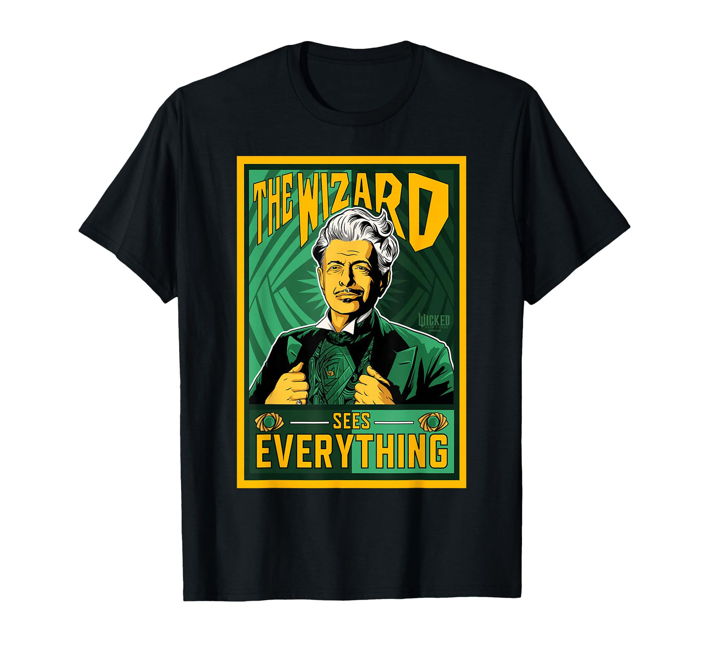 Wicked: For Good Wizard See’s Everything T-Shirt