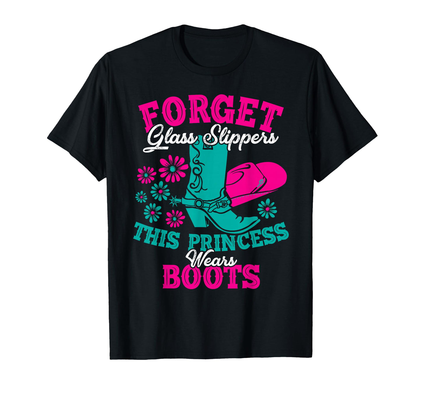 Cowboy Boots Princess Texas Women's Gift Cowgirl T-Shirt