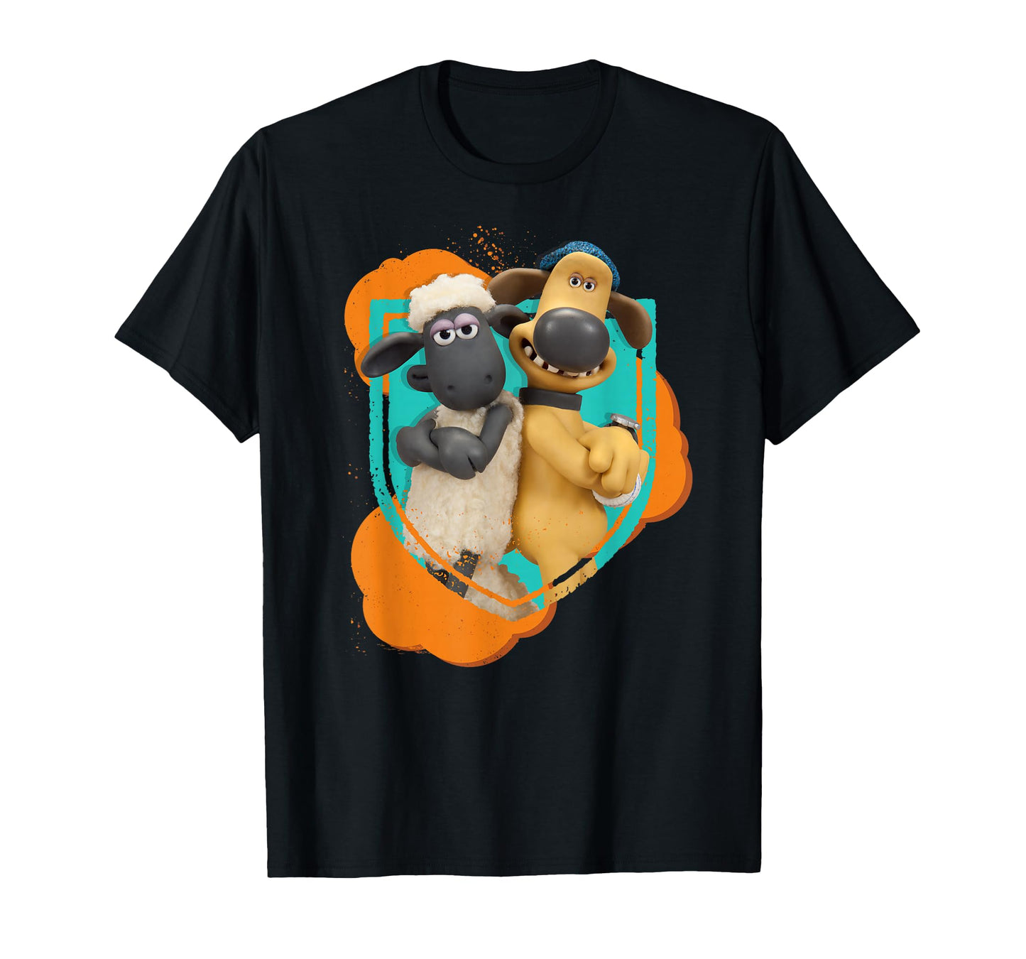 Shaun The Sheep: Shaun and Bitzer Best Friends T-Shirt T-Shirt