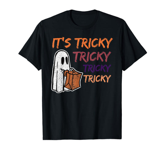Funny Halloween Boo for Kids: It's Tricky Tricky Tricky T-Shirt