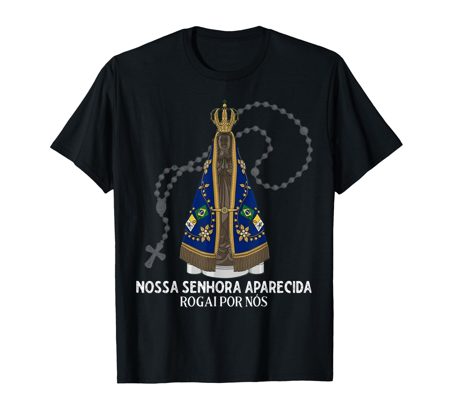Nuestra Señora de Aparecida Pilgrimage Marian Catholic T-Shirt