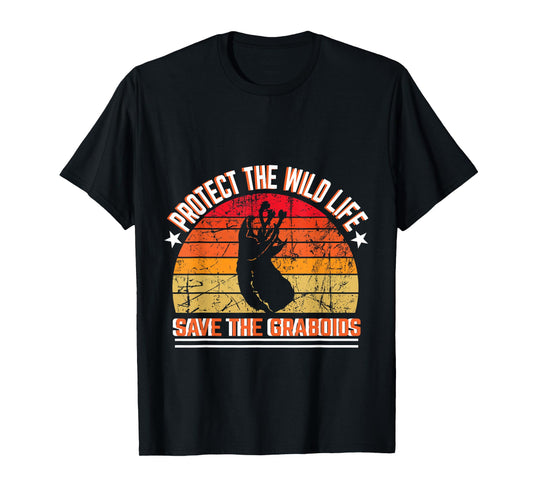 Save the Graboids Protect the willdlife vintage design T-Shirt