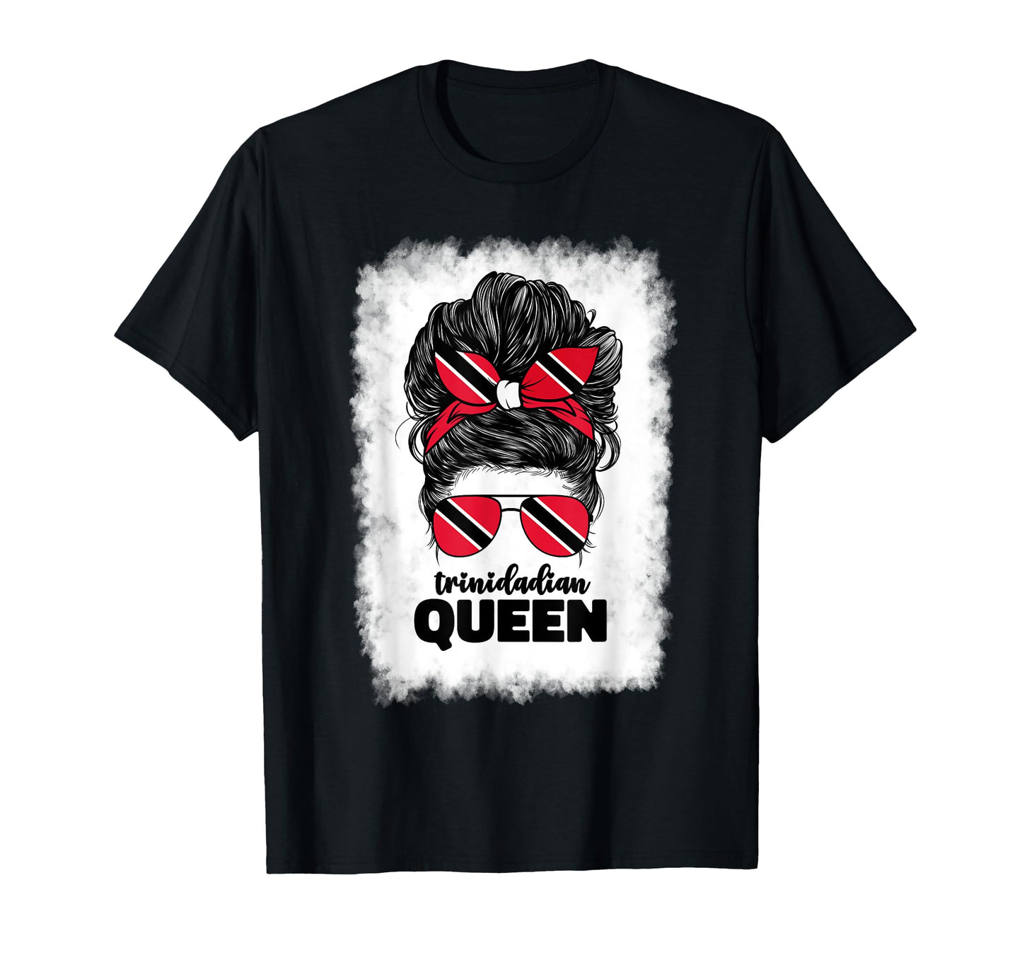 Trinidadian Queen Trini Trinidad and Tobago Flag Women Girl T-Shirt