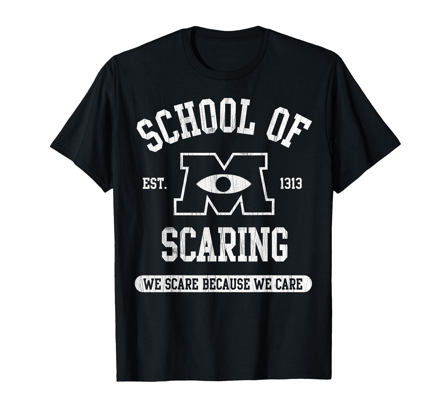 Disney Pixar Monsters University School of Scaring EST. 1313 T-Shirt