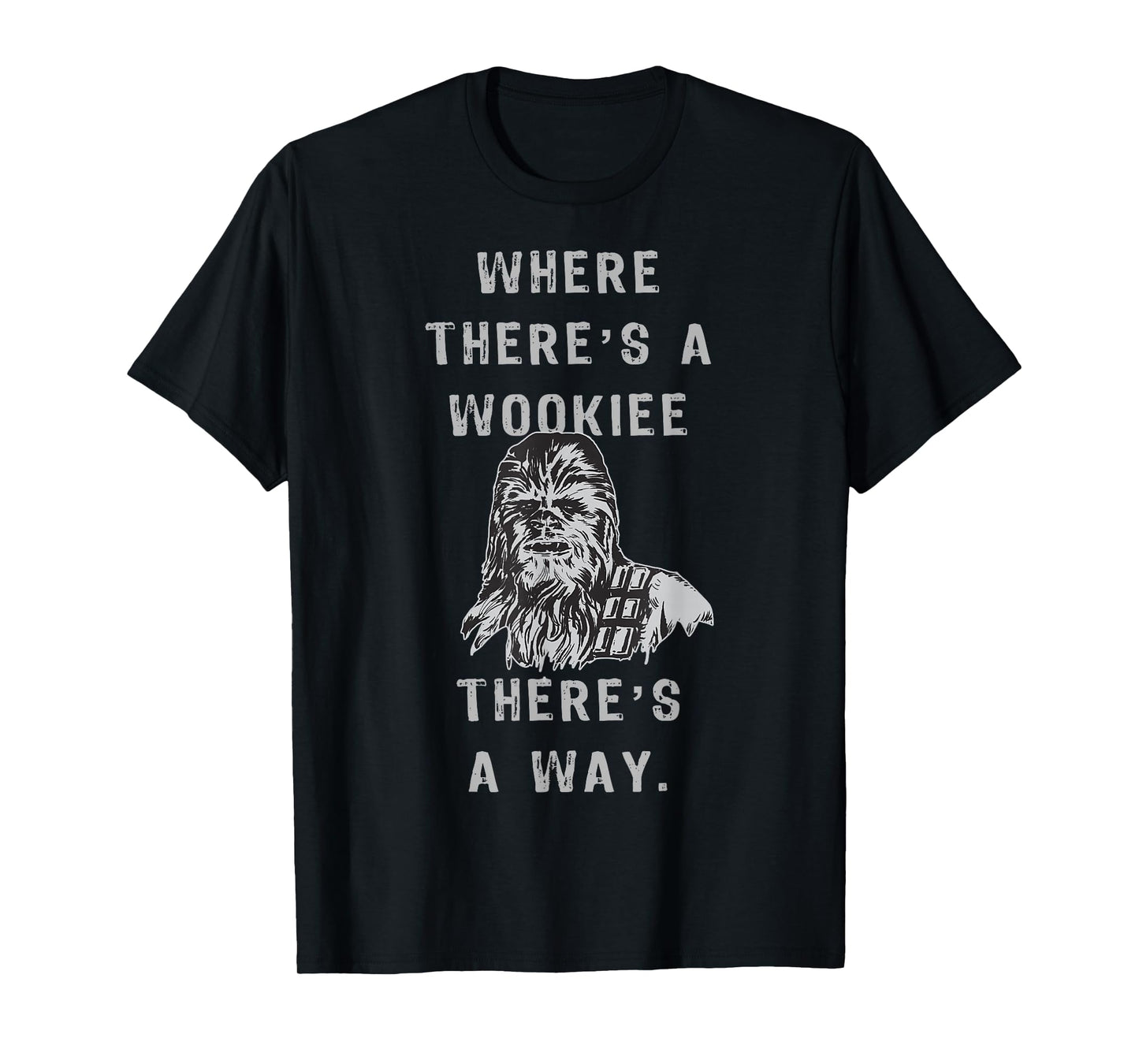 Star Wars Chewbacca The Wookiee Way Graphic T-Shirt T-Shirt