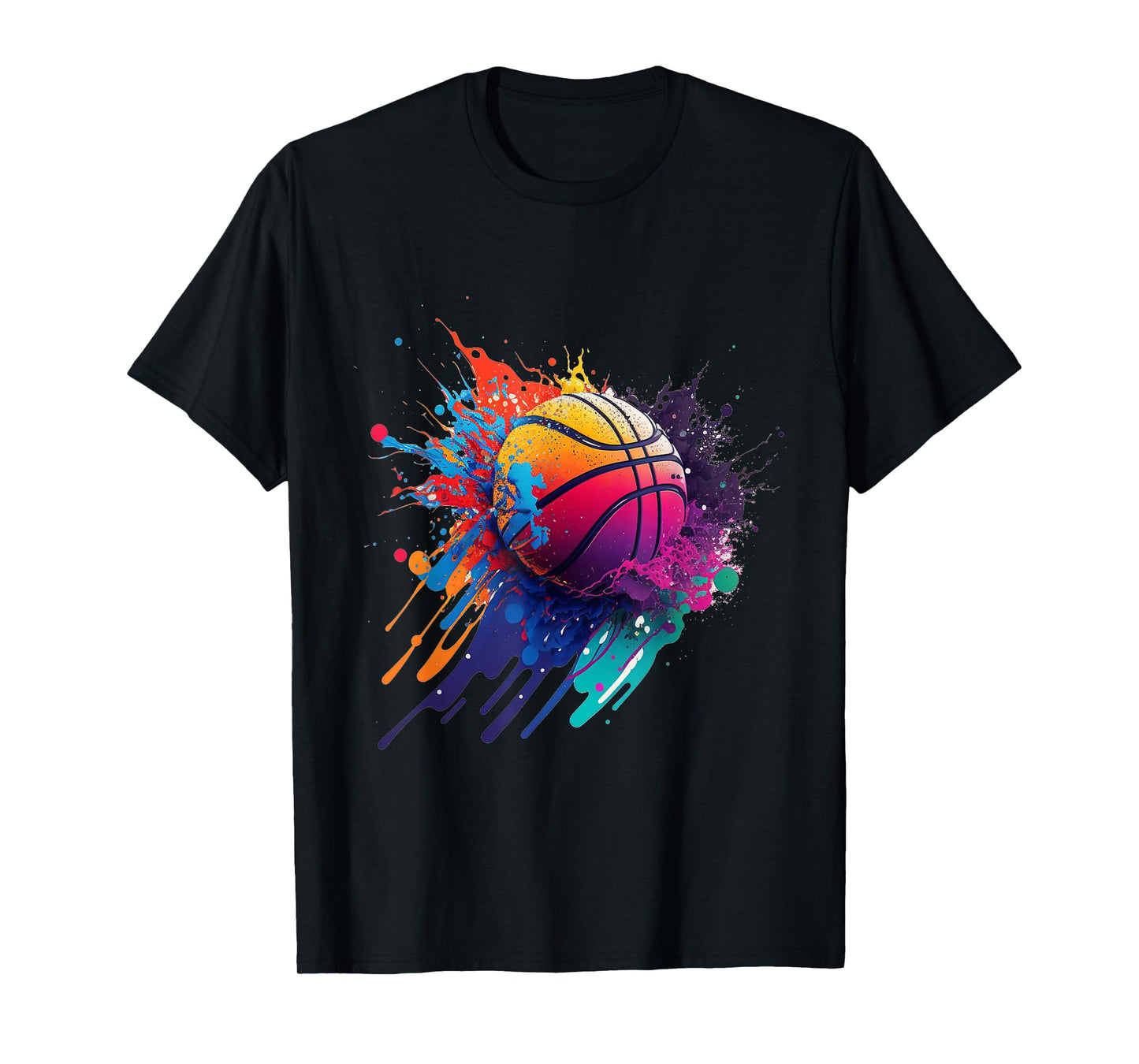 Basketball Splash Baller Team Player Basketball Player T-Shirt