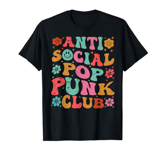 Anti Social Pop Punk Club T-Shirt