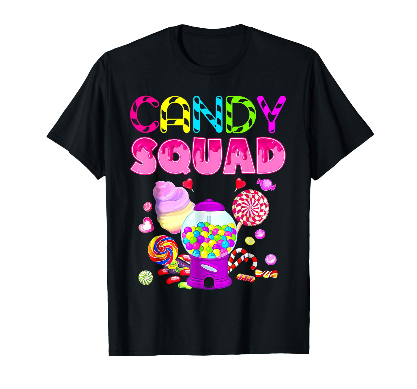 Candy Squad Sweetie Candy Crew Matching Boys Girl Kids T-Shirt