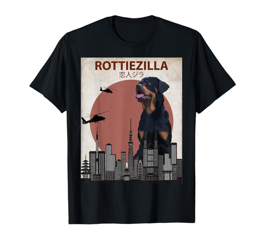 Funny Rottweiler T-Shirt | Rottie Dog Lovers Gift T-Shirt