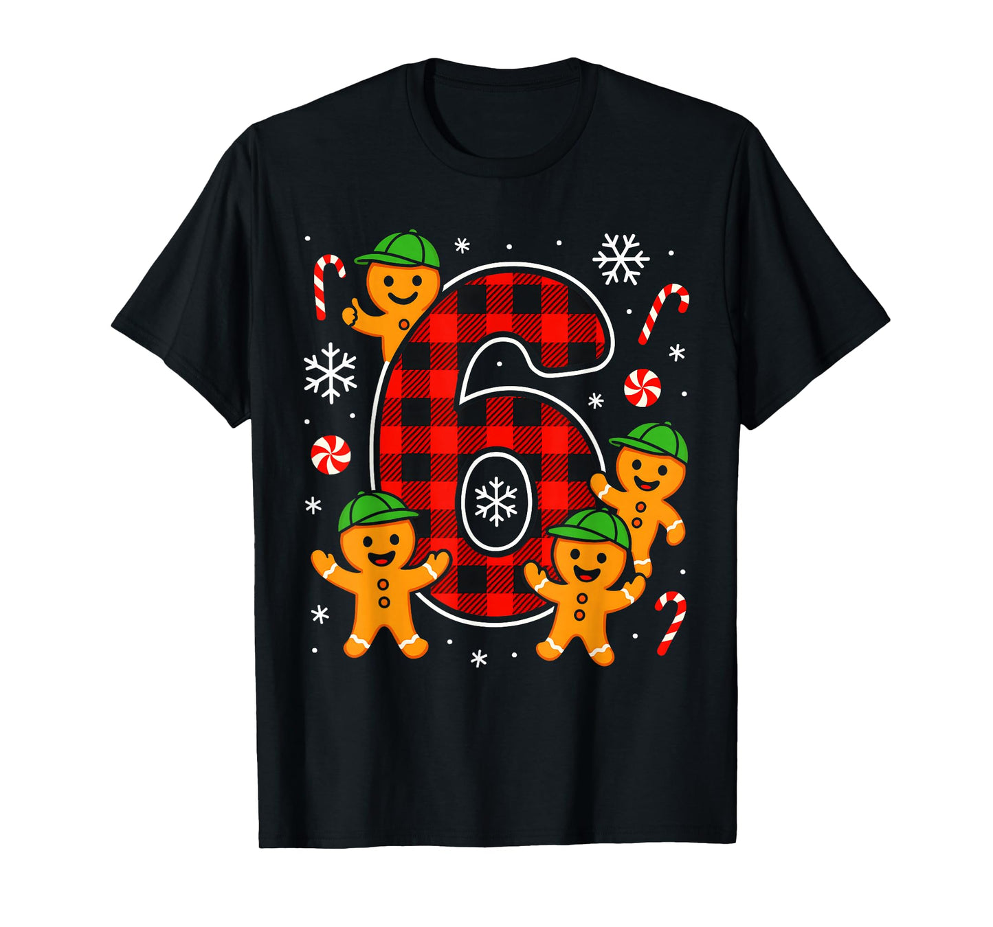 Six Seven 6 7 Meme Christmas Matching Couple Boy Girl Teen T-Shirt