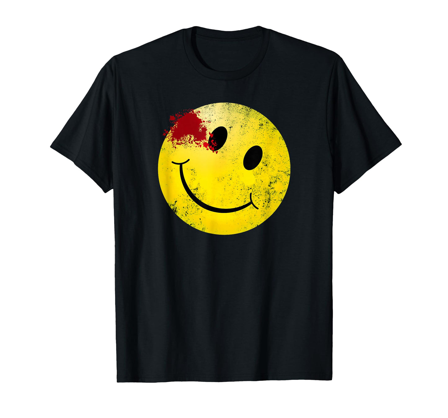 Bloody Smiling Face T-Shirt I Vintage Smile T-Shirt