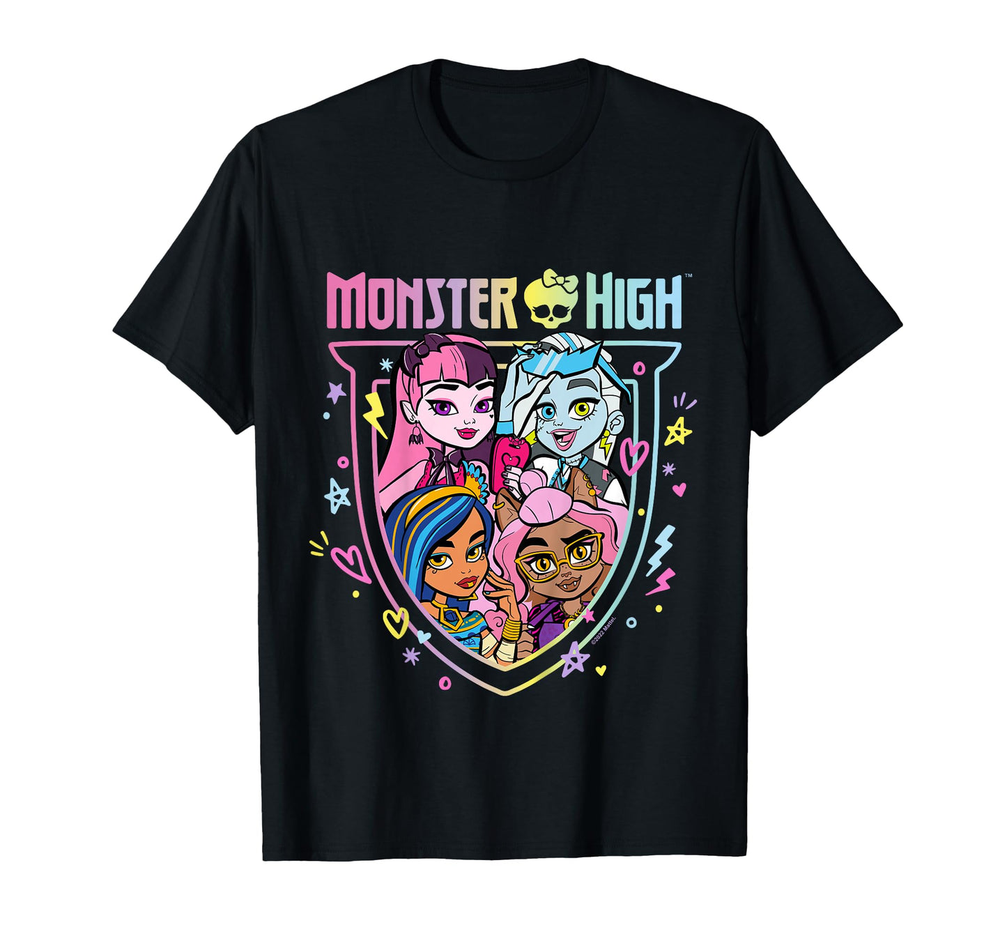 Kids Monster High - MH Rainbow Group T-Shirt