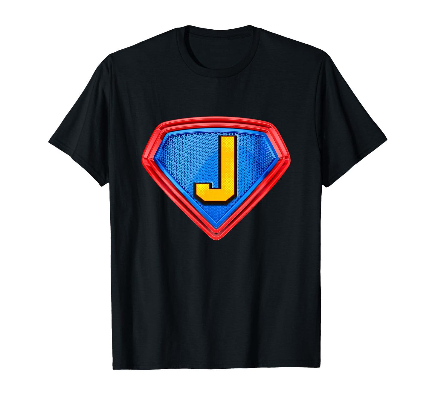 Cool Super J Alphabet Cute Initial Monogram Letter J Graphic T-Shirt