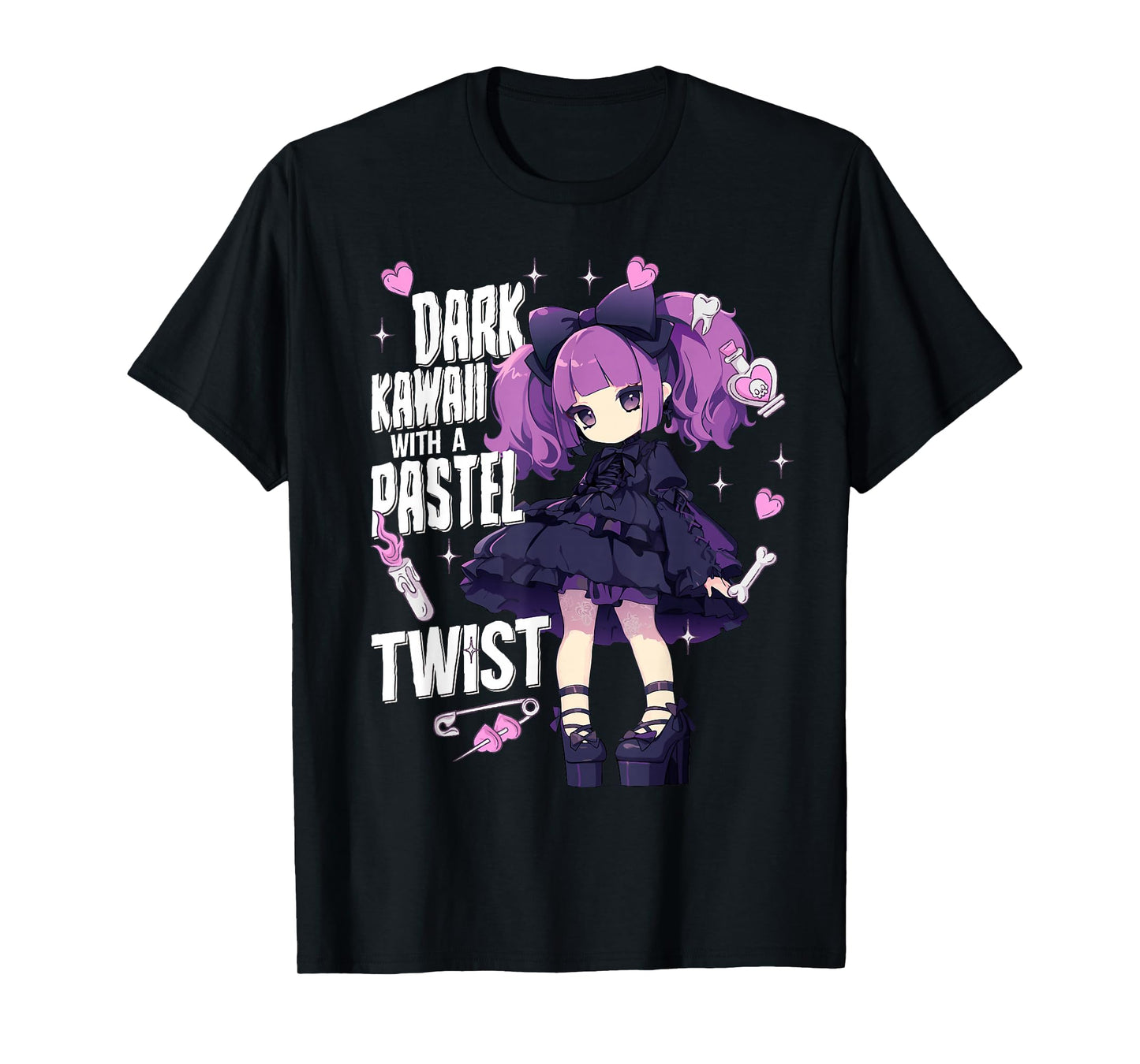 Dark Kawaii With A Pastel Twist Aesthetic T-Shirt