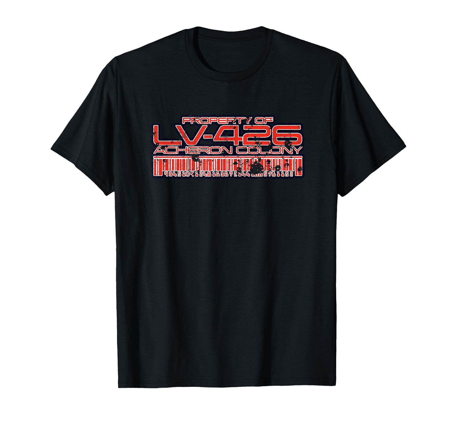 Aliens Property of LV-426 Acheron Colony Retro 80s T-Shirt