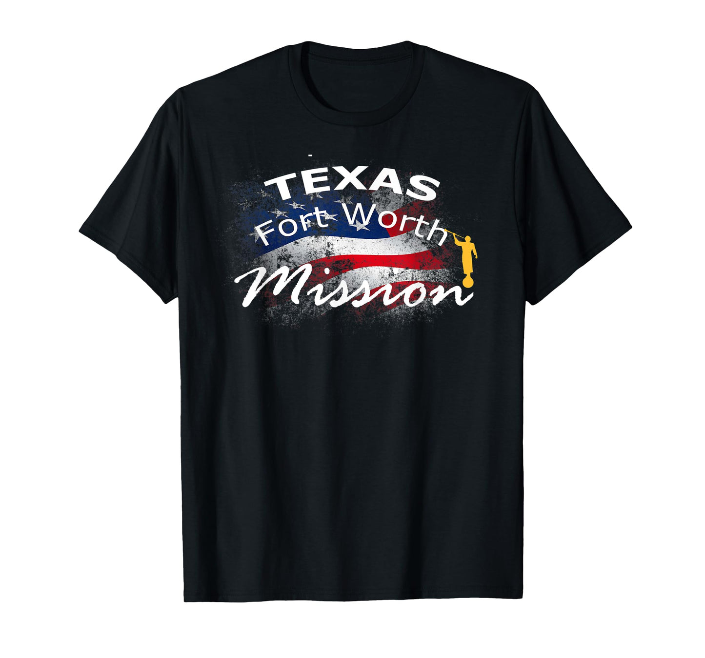 Texas Fort Worth Mormon LDS Mission Missionary Gift T-Shirt