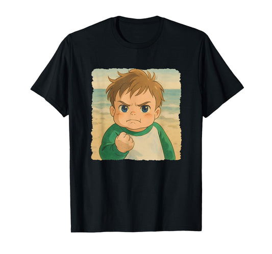 Success Kid Manga Funny Internet Anime Meme T-Shirt