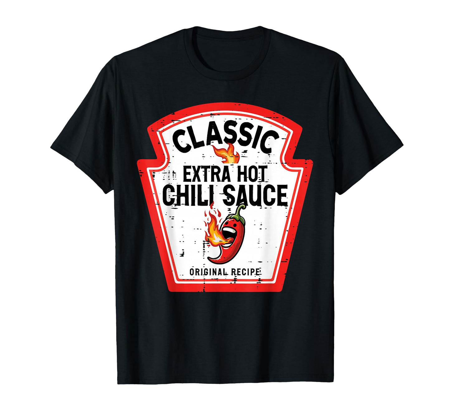 Halloween Classic Chili Sauce Food Costume Men Women Kids T-Shirt