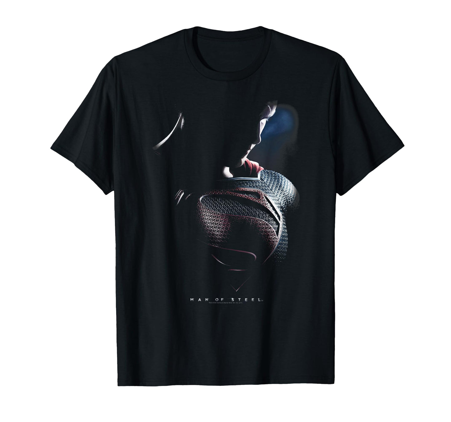 Superman Man of Steel Movie Poster T-Shirt