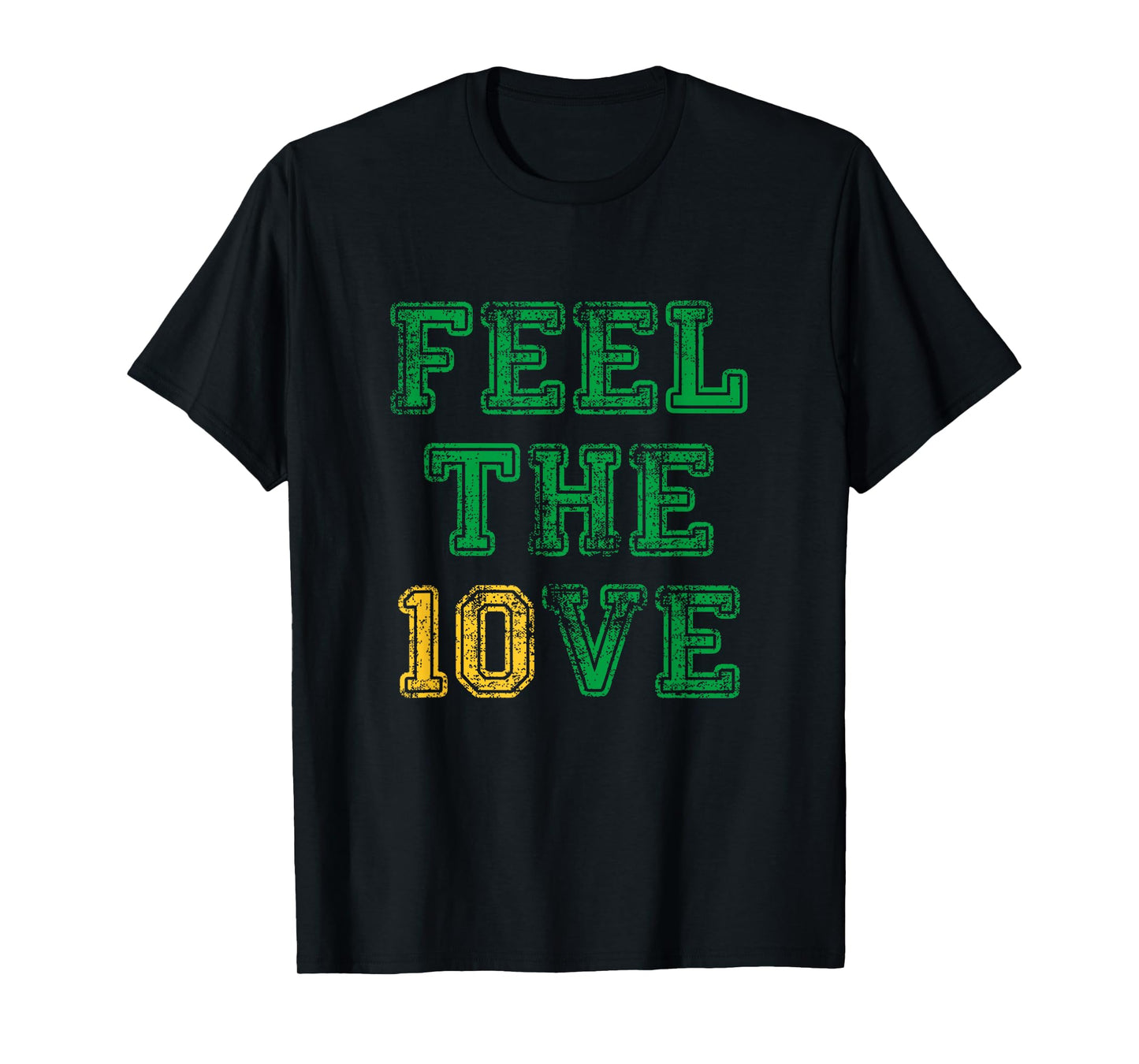 Feel The Love American Football Jordan Quarterback Retro T-Shirt