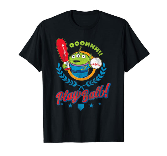 Disney and Pixar's Toy Story Alien Play Ball Baseball Sports T-Shirt