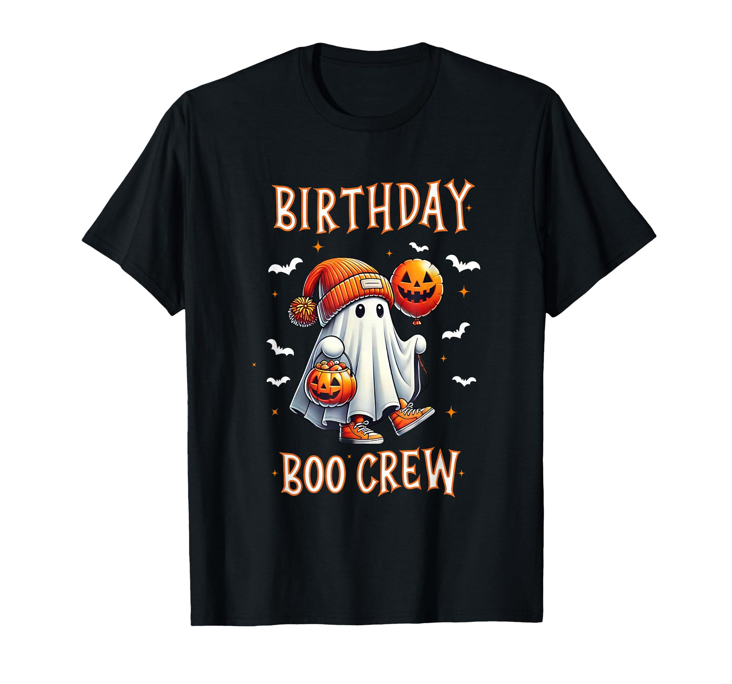 Birthday Boo Crew Funny Halloween Birthday Party Kids T-Shirt