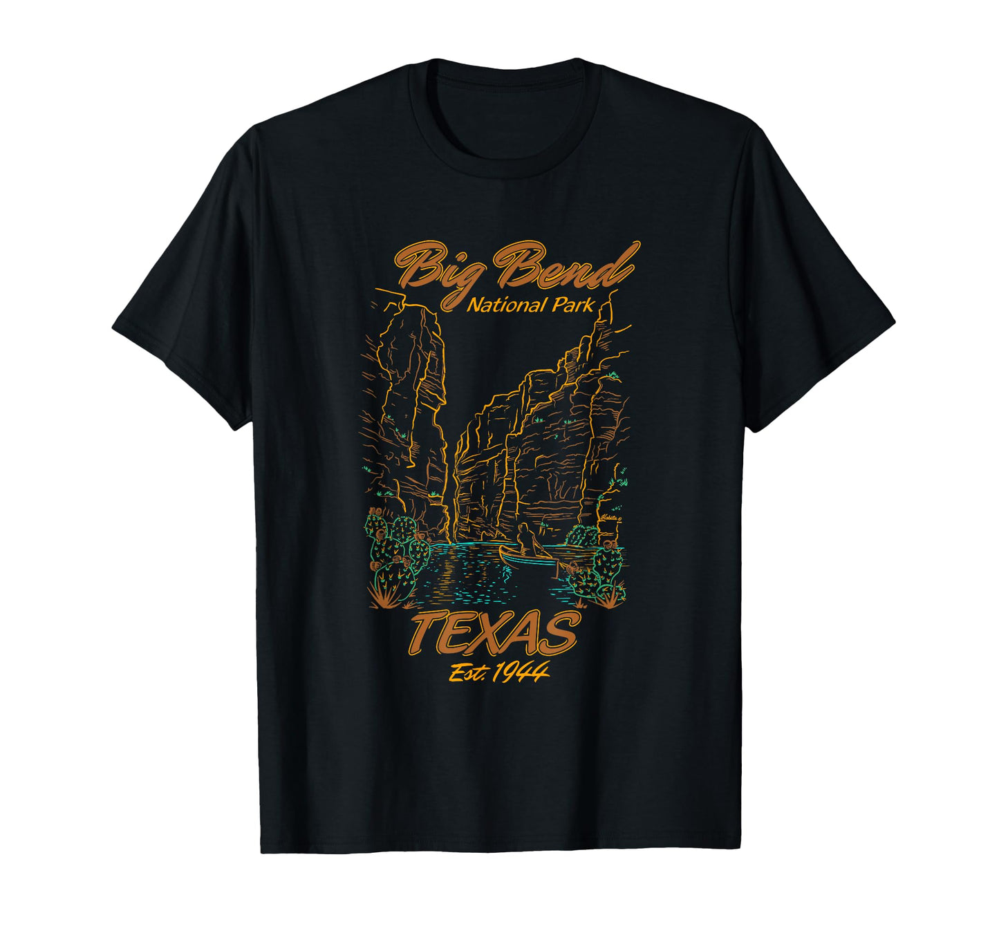 Big Bend National Park Texas Camping Hiking Nature Lover T-Shirt