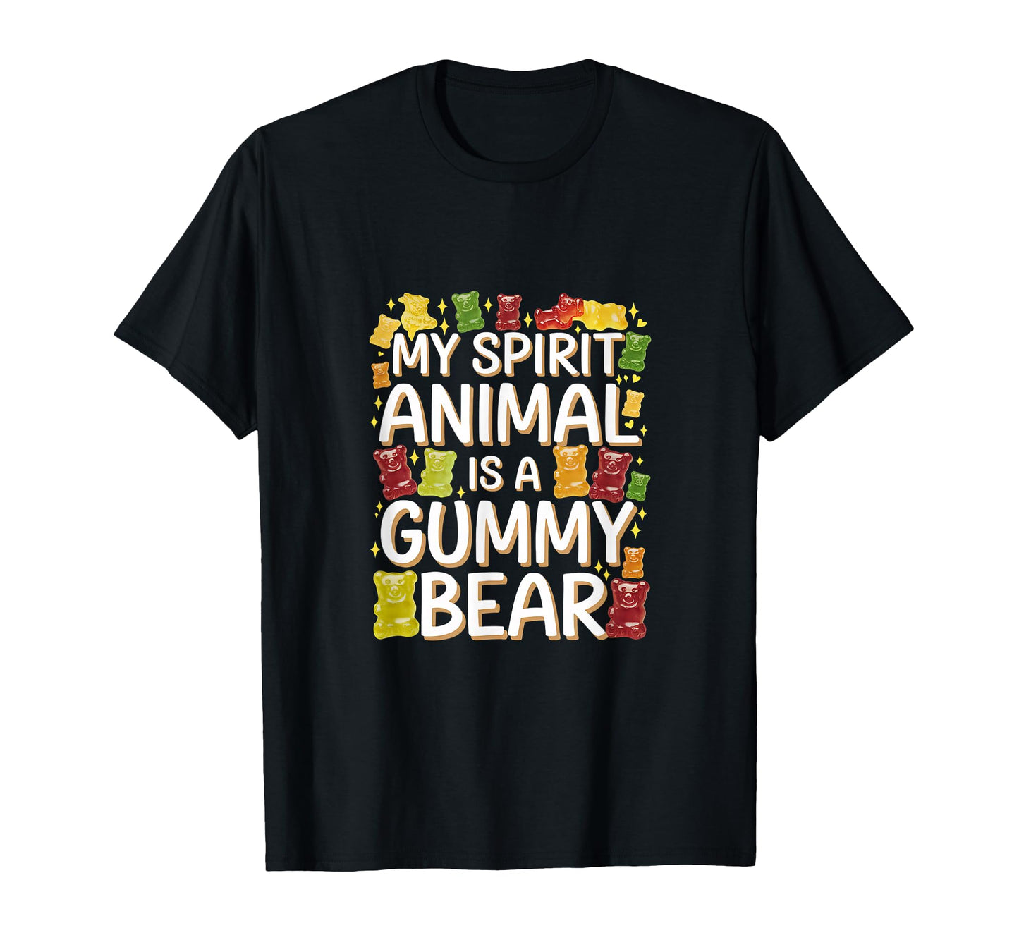 My Spirit Animal Is A Gummy Bear Candy Lover Kid |---- T-Shirt