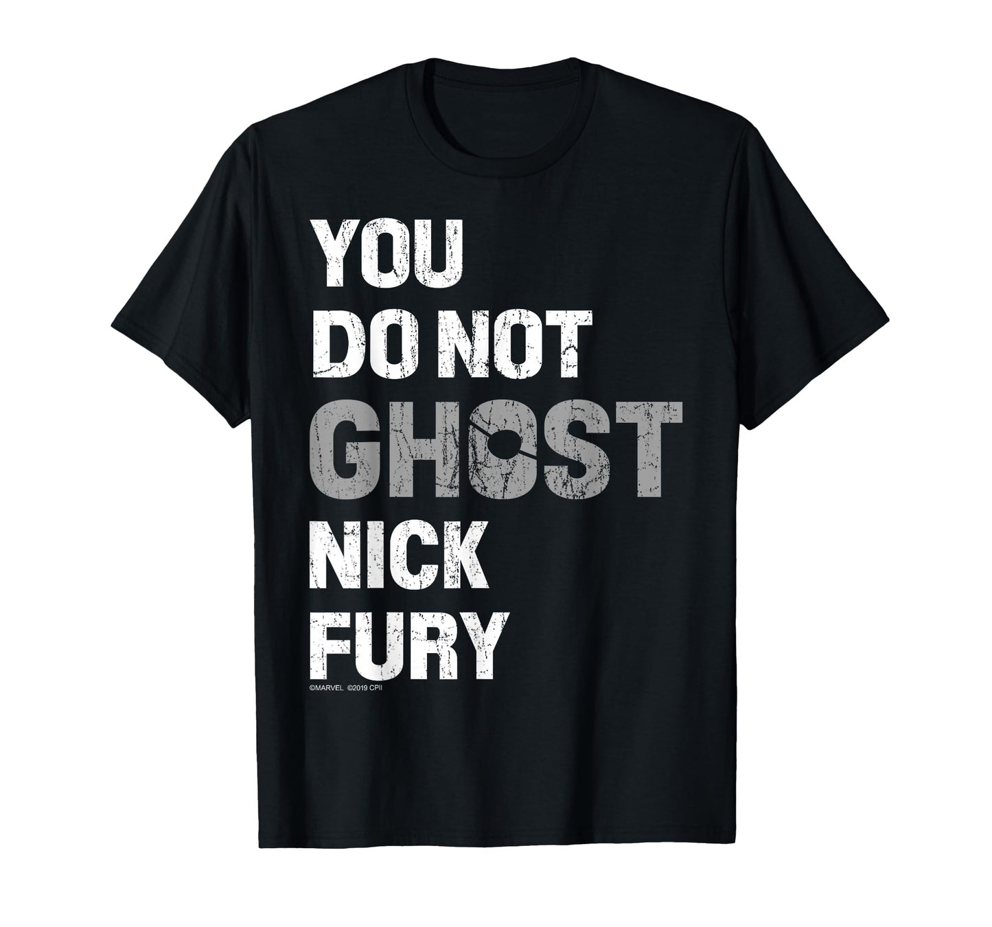 Marvel Spider-Man Far From Home You Do Not Ghost Nick Fury T-Shirt