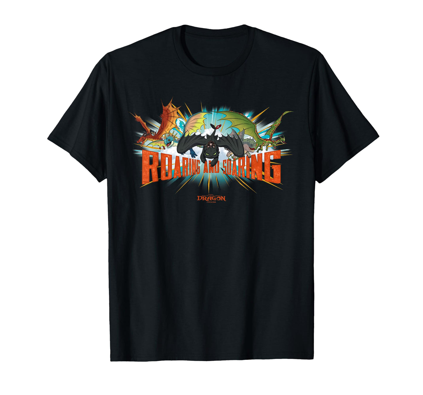 DreamWorks Dragons Roaring and Soaring T-Shirt