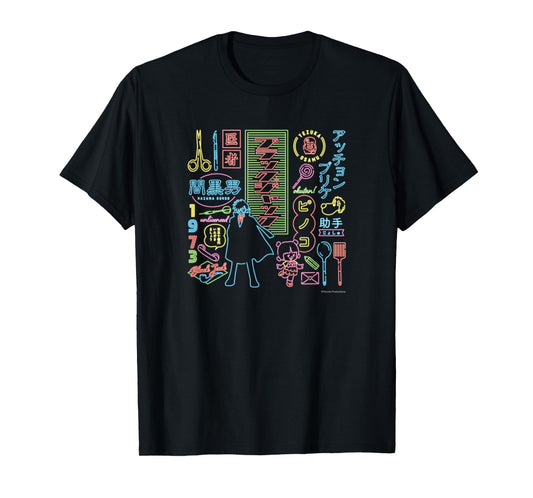 Black Jack neon (C)TEZUKA PRODUCTIONS T-Shirt